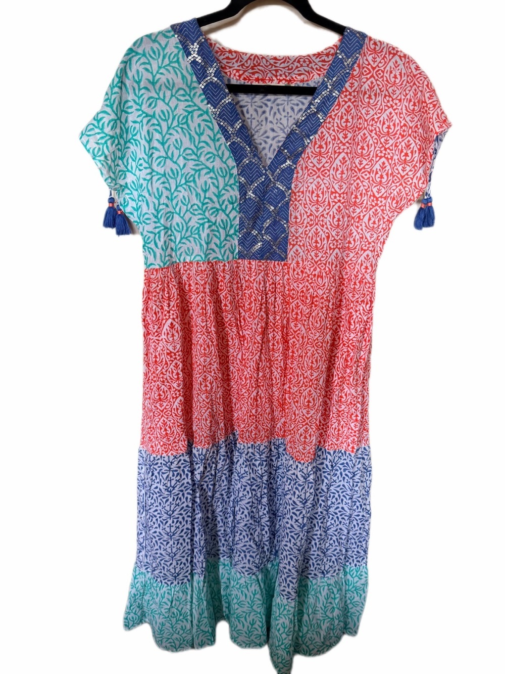 Dolma multicolor boho dress S